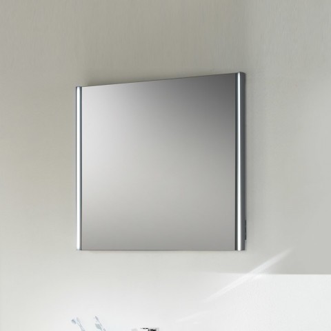 Badea Flchenspiegel mit seitlichen LED-Profilen