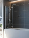 Breuer Elana Komfort Badewannenaufsatz Drehfalttür 2-teilig Bild 1