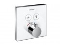Hansgrohe ShowerSelect Glas Thermostat für 2 Verbraucher Bild 1