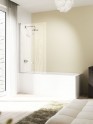 Hüppe Design elegance Schwingfalttür für Badewanne 2-teilig Bild 1