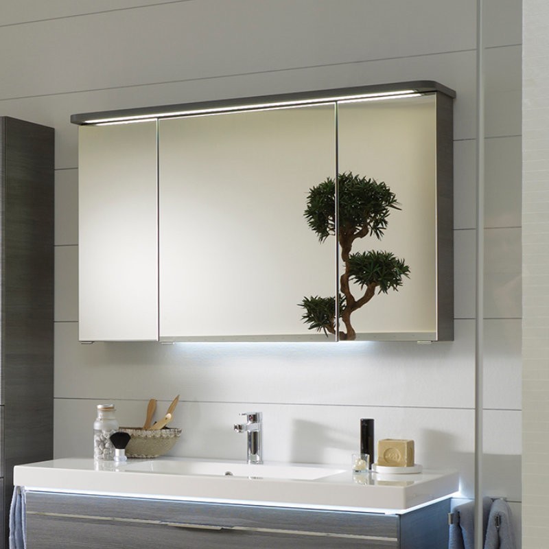 Produktbilder Pelipal Balto Spiegelschrank 1 | inkl. Kranz mit LED-Einbauleuchte