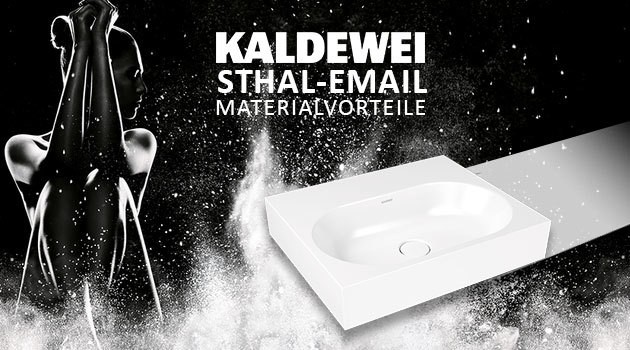 Materialvorteile der KALDEWEI STAHL-EMAIL