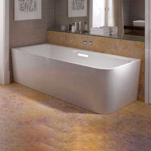 Bette Art IV Vorwand-Badewanne | Eckeinbau Abrundung rechts