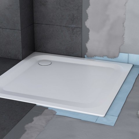 BetteDichtsystem für Duschen mit Minimum-Wannenträger