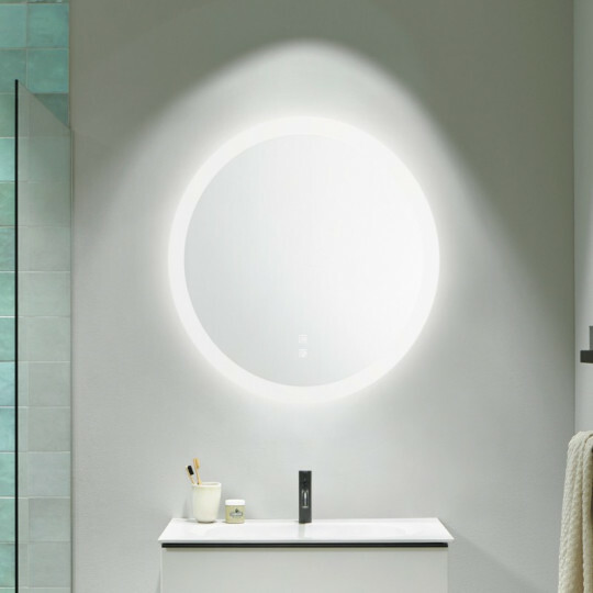 Burgbad Junit Spiegel mit LED-Beleuchtung und Spiegelheizung