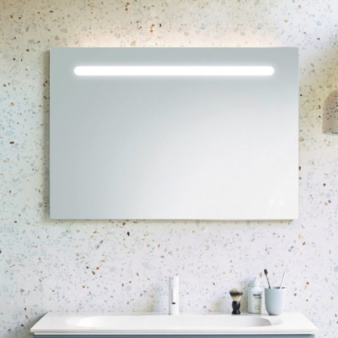 Burgbad Sys30 LED Leuchtspiegel mit Spiegelheizung
