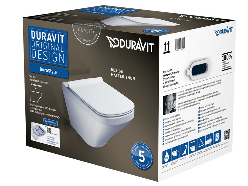 Produktbilder Duravit DuraStyle Wand-WC rimless Combi-Pack