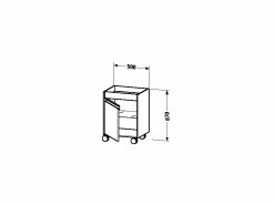 Duravit Ketho Rollcontainer