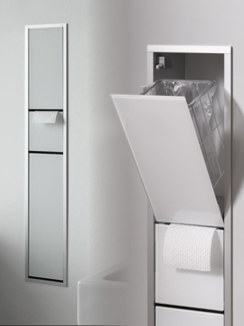 Emco asis 150 Gäste-WC-Modul Toilettenbürstengarnitur | Höhe 964 mm