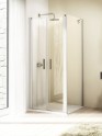 Hüppe Design elegance Eck-Duschkabine mit Pendeltür 2-teilig Bild 1