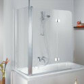 HSK Premium Softcube Seitenwand zu Badewannenaufsatz Bild 1