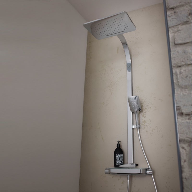 Produktbilder HSK Themostat AquaTray mit Schwall Shower Set