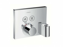 Hansgrohe ShowerSelect Thermostat Unterputz für 2 Verbraucher, mit Halter
