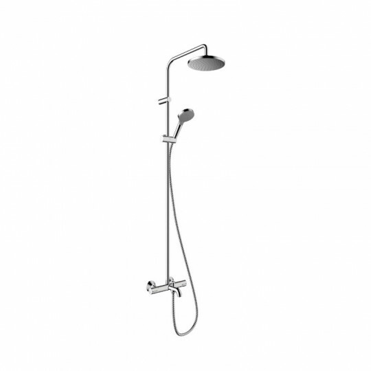 Hansgrohe Vernis Blend Showerpipe mit Wannenthermostat | Chrom