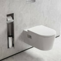 Hansgrohe XtraStoris Einbau Toilettenbürstenhalter mit Papierhalter und befliesbarer Tür Bild 3