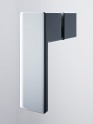 Hüppe Design pure Viertelkreis-Duschkabine Schwingtür mit Festteilen Bild 2