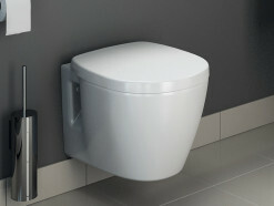 Ideal Standard Connect Wand-WC ohne Spülrand Kombipaket mit WC-Sitz