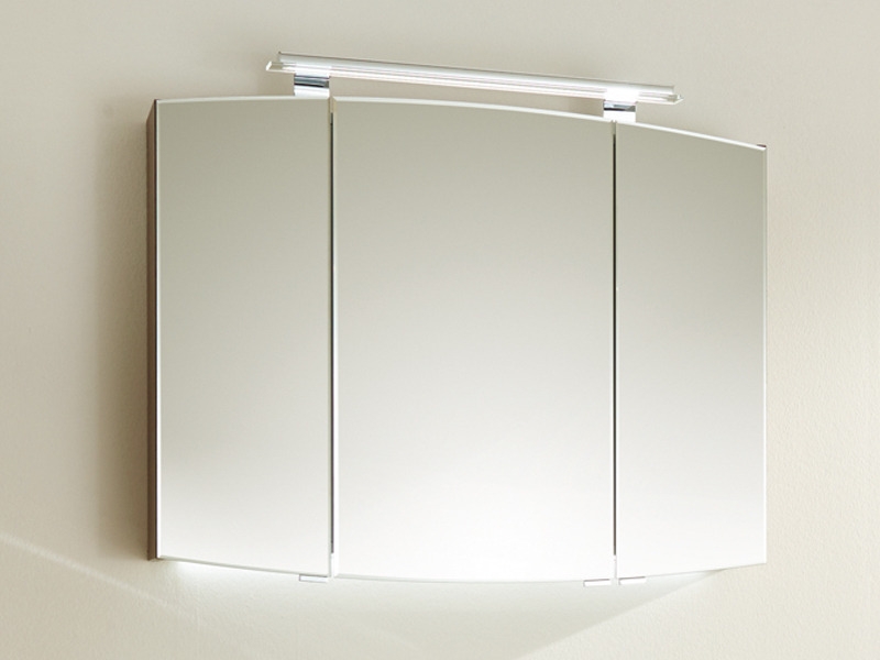 Produktbilder Laguna LED-Spiegelschrank oben und unten gerundet