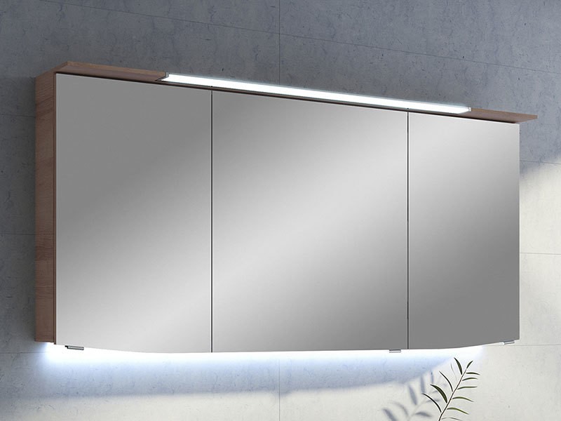 Produktbilder Pelipal Cassca Spiegelschrank 2 | mit LED-Beleuchtung im Kranz