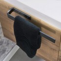 Pelipal Handtuchhalter eckig schwarz matt 325 mm | Schwarz Matt Bild 1