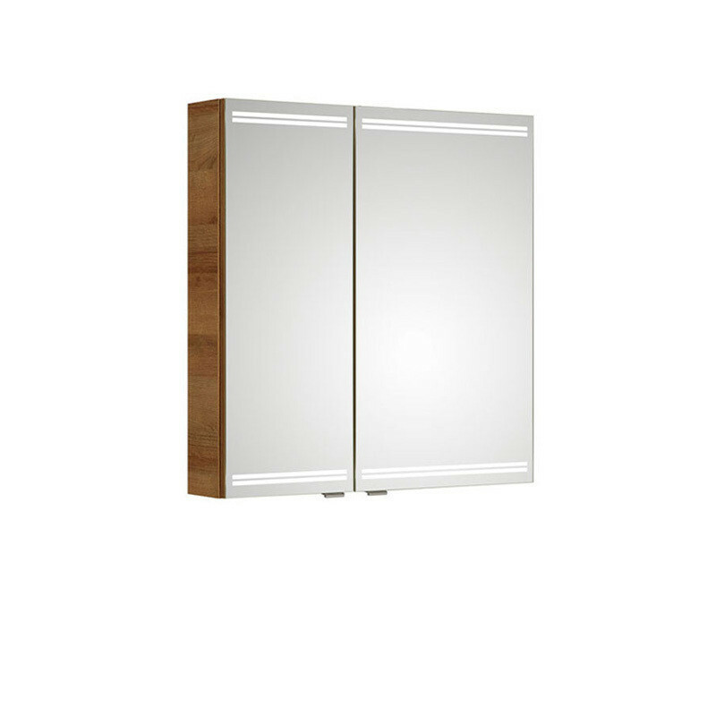 Produktbilder Pelipal Pcon Spiegelschrank mit LEDplus-Beleuchtung in den Türen oben und unten