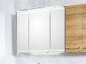 Pelipal Pcon Spiegelschrank mit LEDplus-Beleuchtung in den Türen oben und unten Bild 9