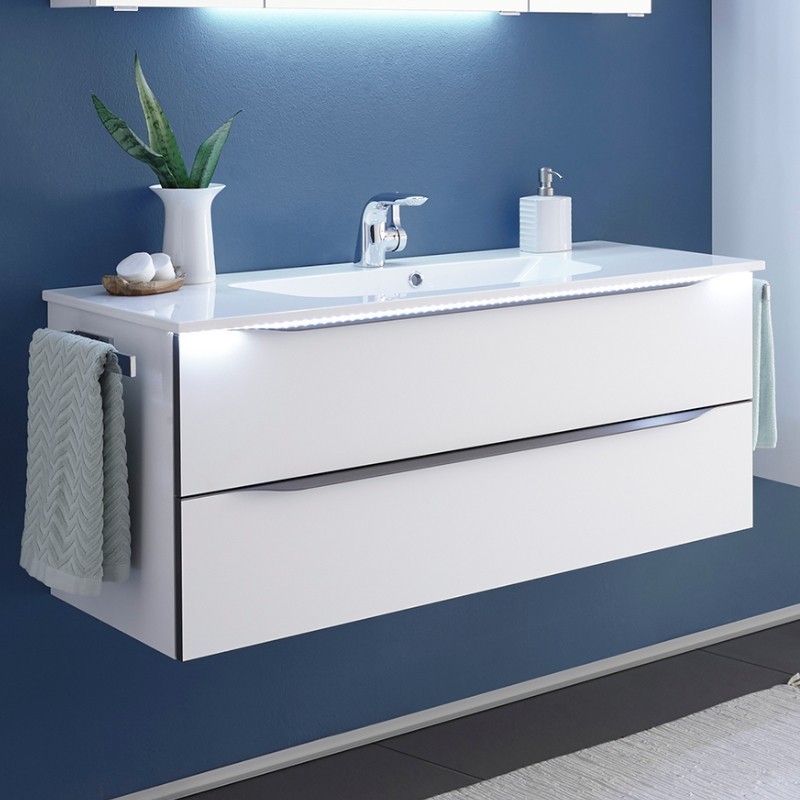 Produktbilder Pelipal Serie 6025 Waschtisch mit Waschtischunterschrank | Breite 1170 mm