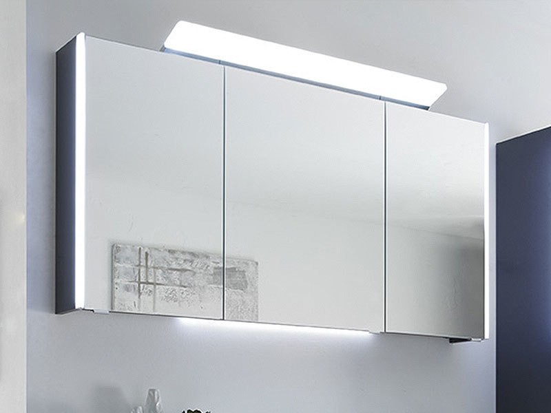 Pelipal Spiegelschrank Serie 10, 820 mm | Mit LEDplus Aufsatzleuchte Bild 3