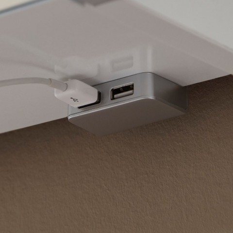 Pelipal USB-Anschluss für Flächenspiegel und Spiegelschränke