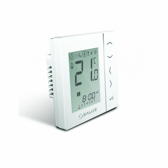 SALUS VS10WRF Digitaler Thermostat 4 in 1 | 230 V | Weiß