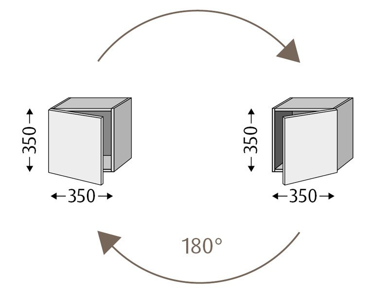 Produktbilder Sanipa Cubes Schrankmodell (BxH) 350 x 350 mm