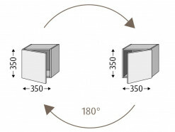 Sanipa Cubes Schrankmodell (BxH) 350 x 350&nbsp;mm