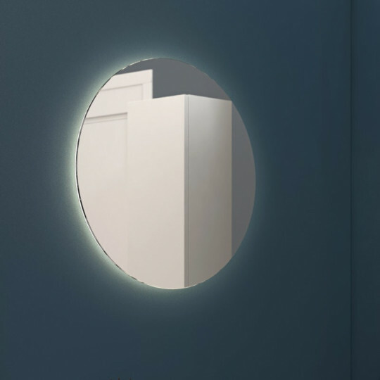 Scanbad Multo+ runder Badspiegel mit Licht