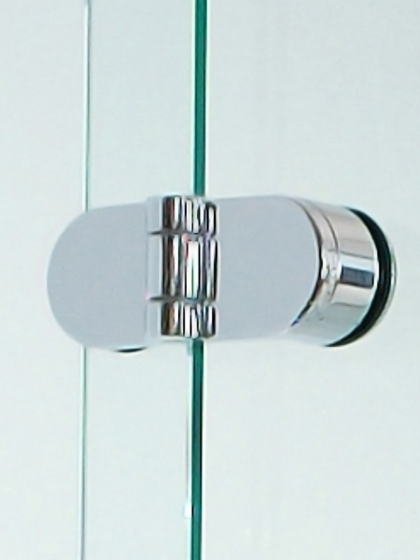 Sprinz Onyx U-Duschkabine mit Falttür und Seitenwänden Bild 3