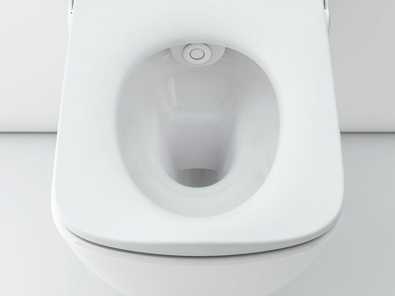 TECEone WC-Keramik Set mit Duschfunktion | Inkl. WC-Sitz Bild 4
