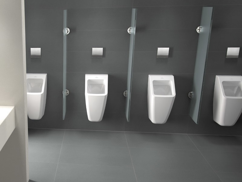 Villeroy & Boch Architectura Absaug-Urinal eckig Bild 3