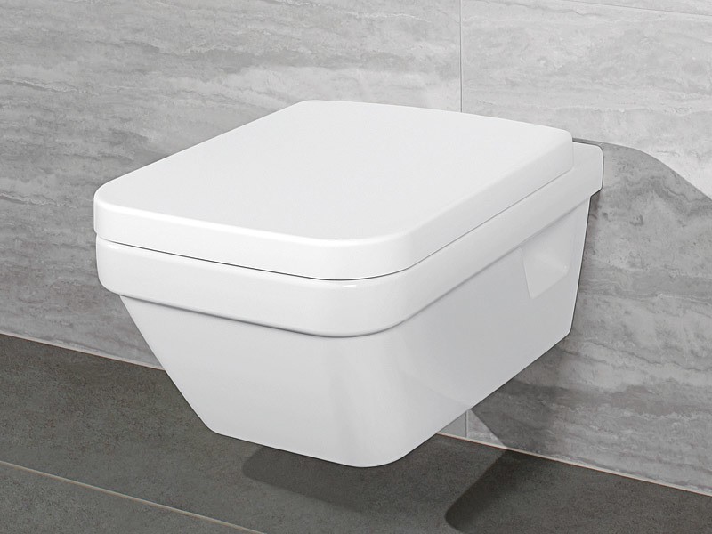 Produktbilder Villeroy & Boch Architectura Wand-WC spülrandlos eckig