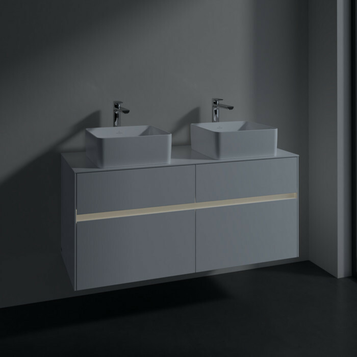 Villeroy & Boch Collaro Waschtisch­unterschrank | für 2 Aufsatzecken | Breite 1200 mm Bild 4