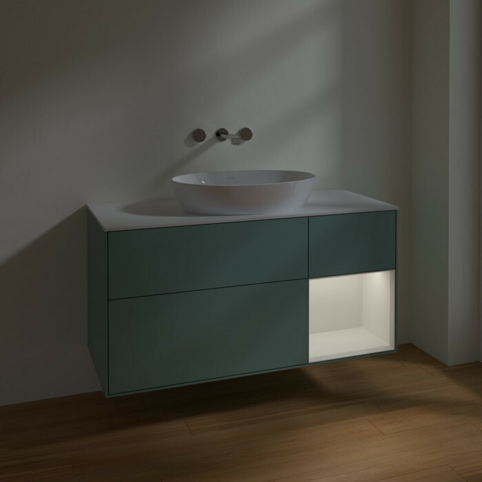 Villeroy & Boch Finion Waschtischunterschrank für Aufsatzbecken | Regal rechts | Breite 1200 mm Bild 4