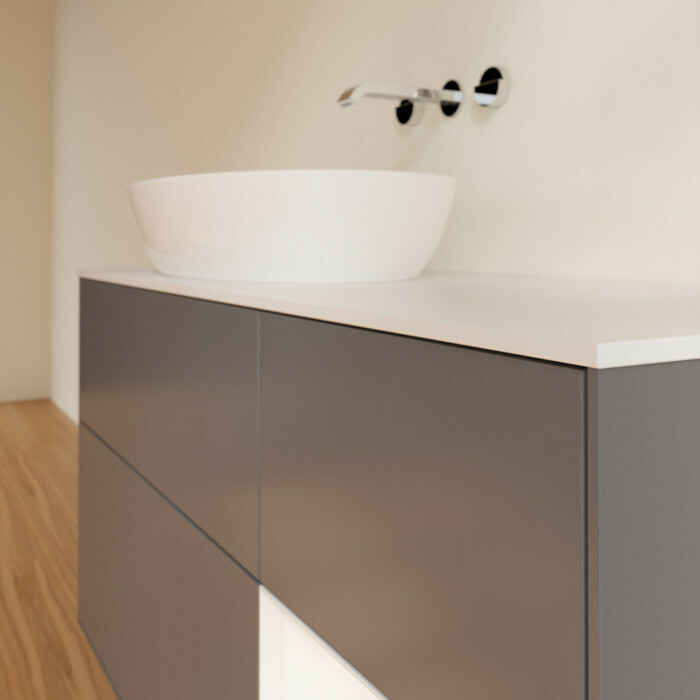 Villeroy & Boch Finion Waschtischunterschrank für Aufsatzbecken links | Regal | Breite 1200 mm Bild 5