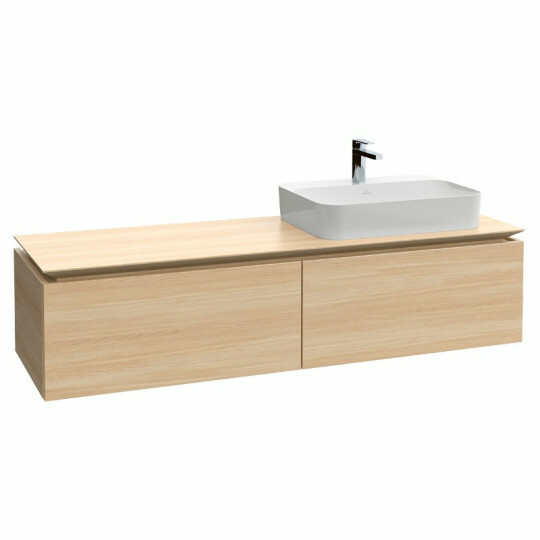 Villeroy & Boch Legato Waschtischunterschrank für ein Waschbecken II rechts | Breite 1600 mm