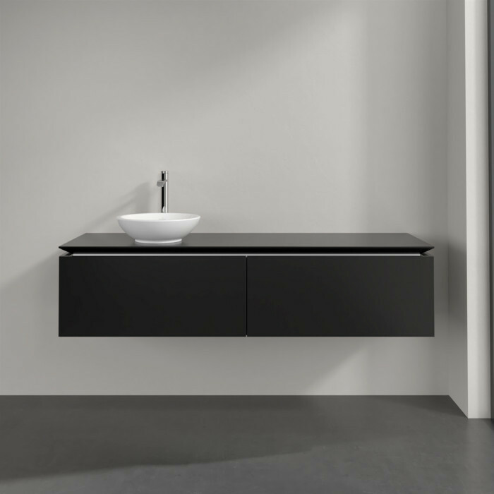 Villeroy & Boch Legato Waschtischunterschrank für ein Waschbecken L | 2 Auszüge | Breite 1600 mm Bild 4