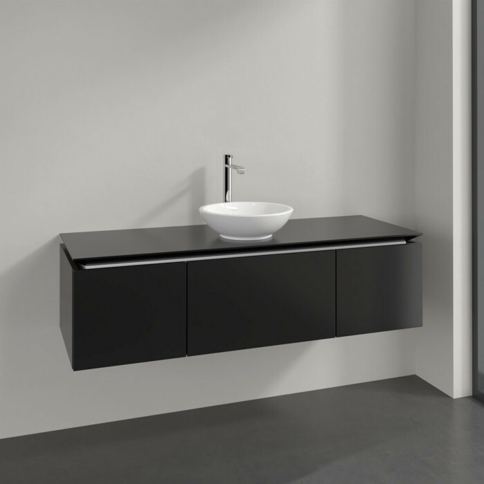 Villeroy & Boch Legato Waschtischunterschrank für ein Waschbecken M | 3 Auszüge | Breite 1400 mm Bild 2