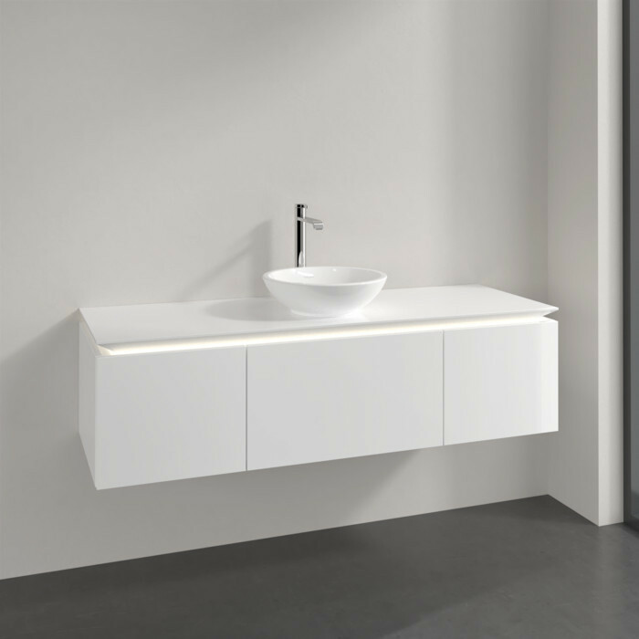 Villeroy & Boch Legato Waschtischunterschrank für ein Waschbecken M | 3 Auszüge | Breite 1400 mm Bild 8