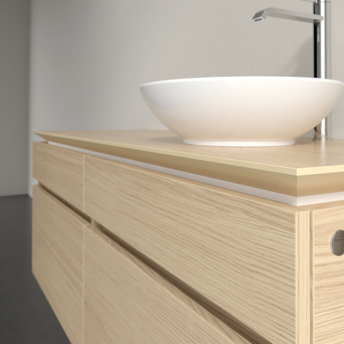 Villeroy & Boch Legato Waschtischunterschrank für ein Waschbecken R | 4 Auszüge | Breite 1400 mm Bild 5
