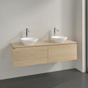 Villeroy & Boch Legato Waschtischunterschrank für zwei Waschbecken | 2 Auszüge | Breite 1400 mm Bild 3