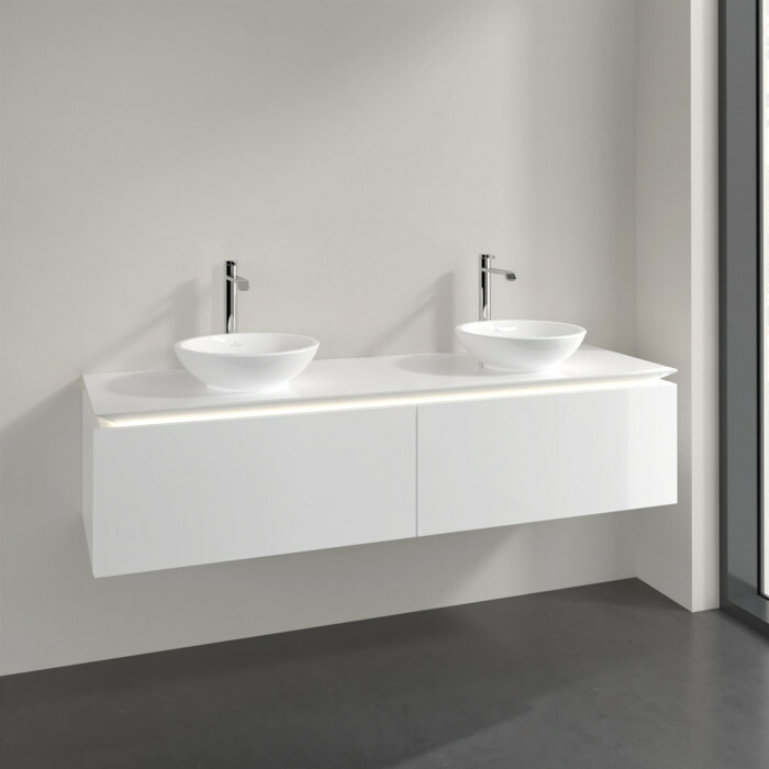 Villeroy & Boch Legato Waschtischunterschrank für zwei Waschbecken | 2 Auszüge | Breite 1600 mm Bild 10
