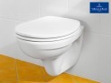 Villeroy & Boch Omnia Classic WC-Sitz mit durchgehender Scharnierwelle Bild 2