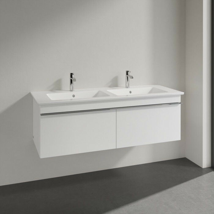 Villeroy & Boch Venticello Waschtischunterschrank für Doppelwaschtisch | 1300 mm | Höhe 420 mm Bild 2