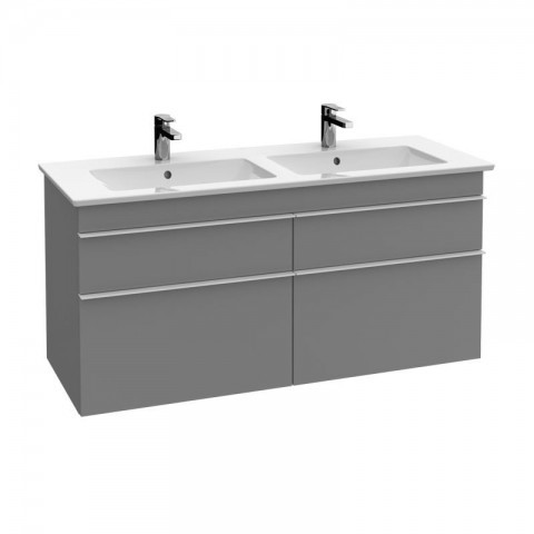 Villeroy & Boch Venticello Waschtischunterschrank für Doppelwaschtisch | 1300 mm | Höhe 590 mm